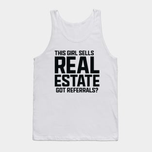 This Girl Sells Real Estate Tank Top